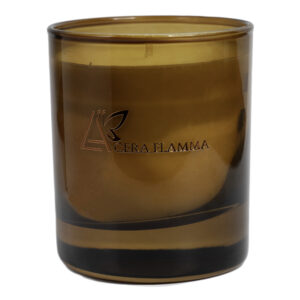 Luxury Scented 100% Soy Candle - Amber Gloss