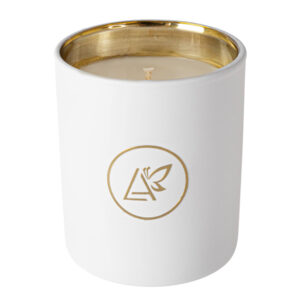 Luxury Scented 100% Soy Candle in White Matte
