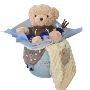 Big Brown Teddy Gift Set