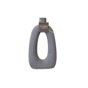 Grey Stem Vase