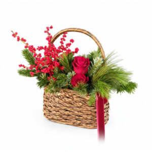Cozy Christmas Basket