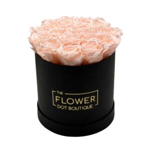 Box of Forever Pink Roses