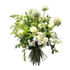 Bouquet With White And Green Tones
