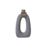 Grey Stem Vase for contemporary interiors