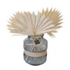 Leaf Statement - 40cm Modern Vase Arrangement With Dried Leaves
