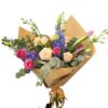 Botanical Charm - Handcrafted Bouquet in Rustic Kraft Paper