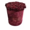 Velvet Eternity flower box with 15 preserved red roses
