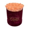Velvet Eternity flower box with 15 preserved roses